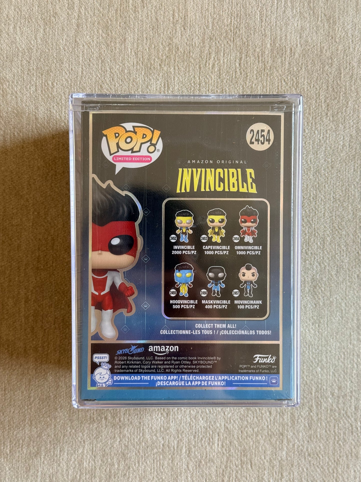 INVINCIBLE: OMNIVINCIBLE (FLOATING) (1,000 PCS LIMITED) VINYL FIGURE #2454