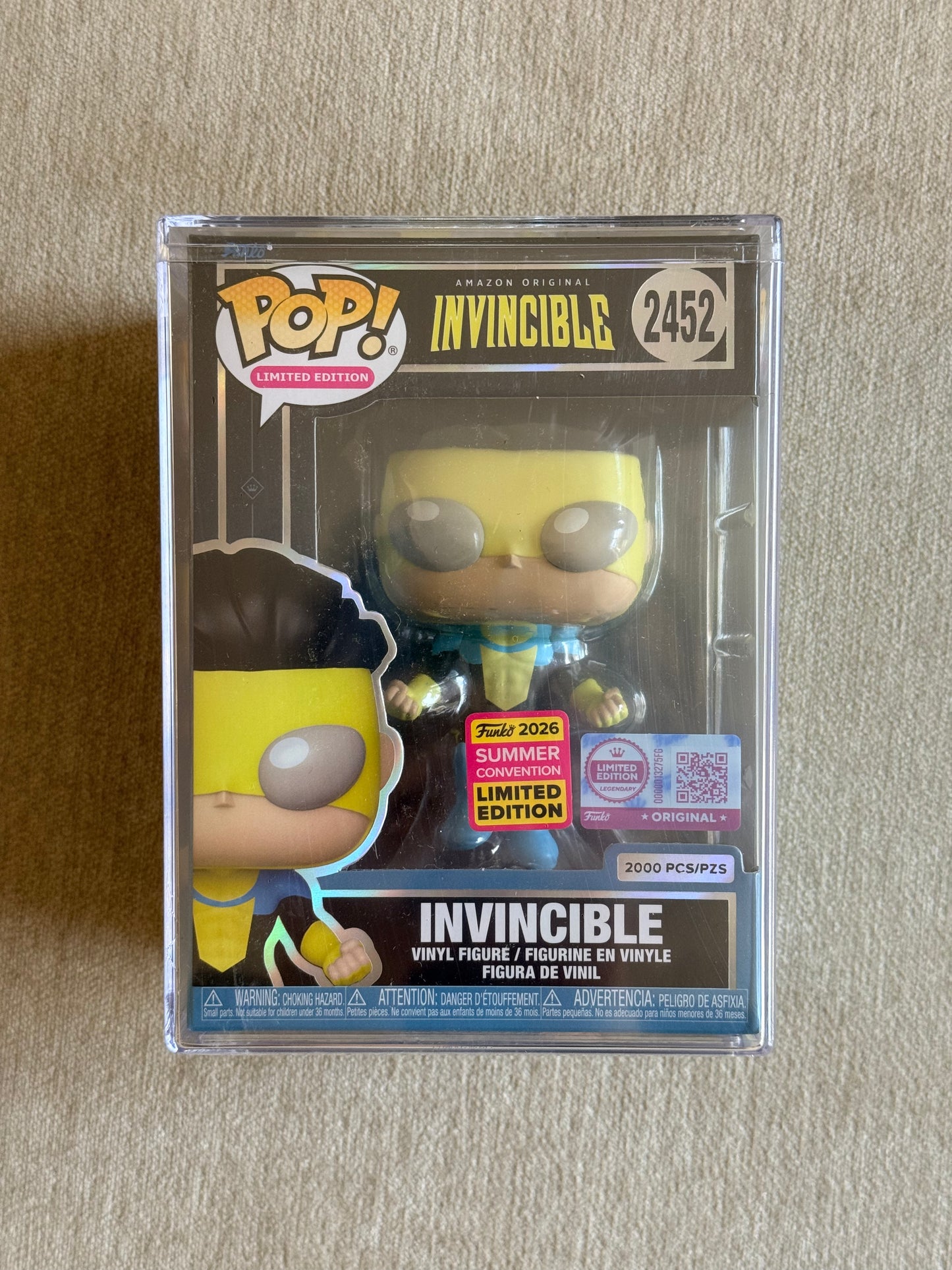 INVINCIBLE: INVINCIBLE (FLOATING) (2,000 PCS LIMITED) VINYL FIGURE #2452