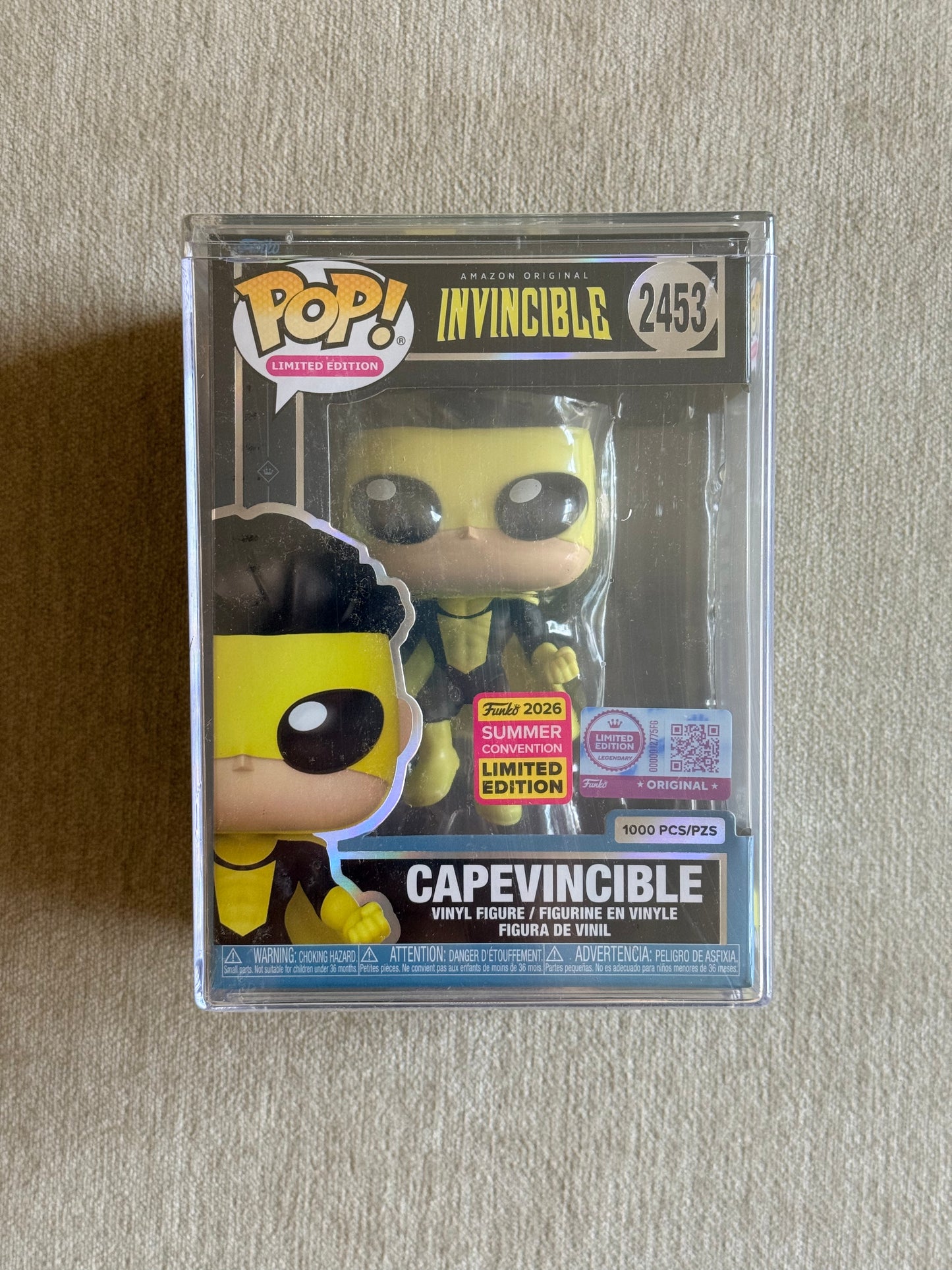 INVINCIBLE: CAPEVINCIBLE (FLOATING) (1,000 PCS LIMITED) VINYL FIGURE #2543