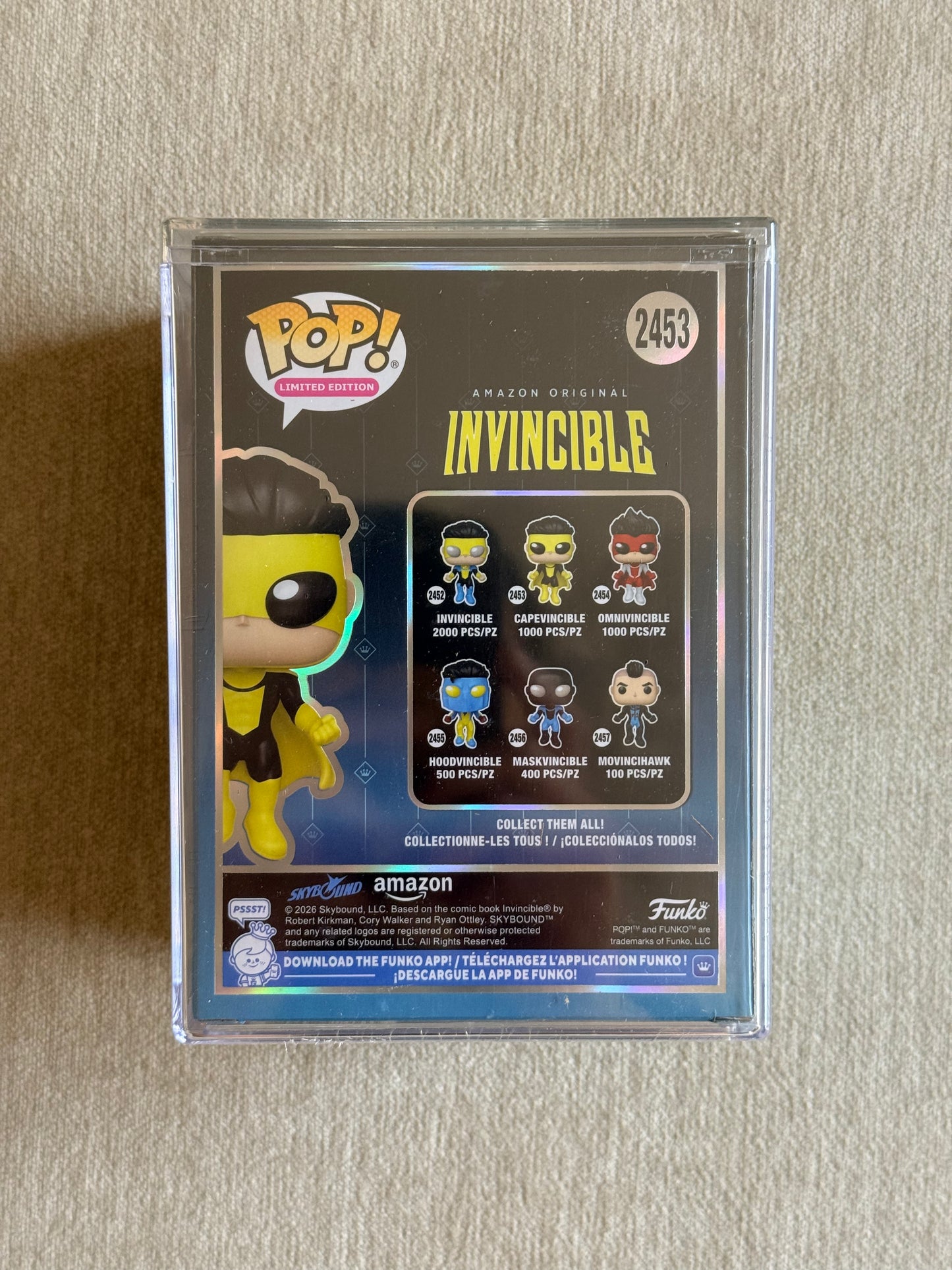 INVINCIBLE: CAPEVINCIBLE (FLOATING) (1,000 PCS LIMITED) VINYL FIGURE #2543