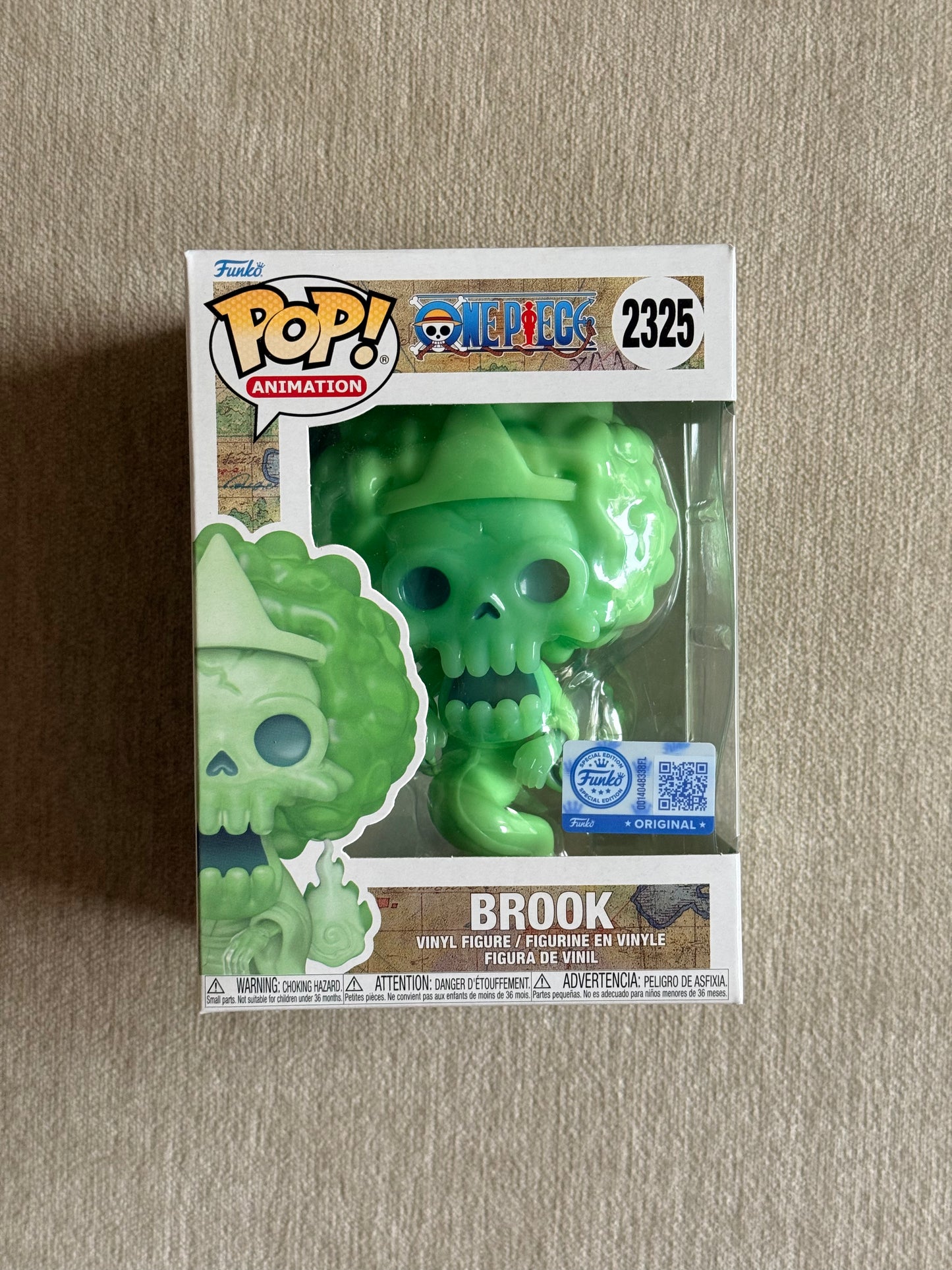 ONE PIECE: BROOK (EXCLUSIVE) VINYL FIGURE #2325