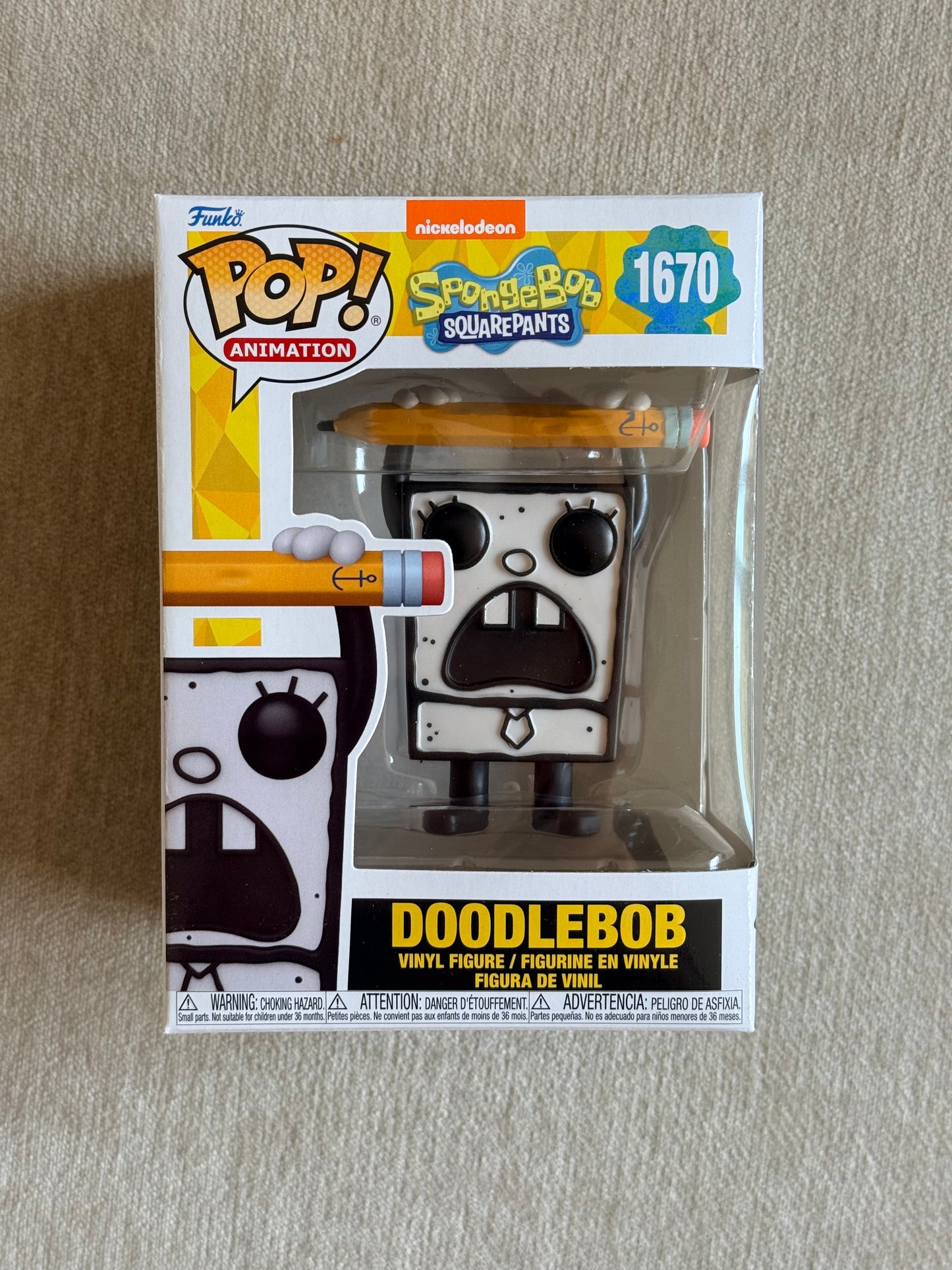 SPONGEBOB SQUAREPANTS: DOODLEBOB VINYL FIGURE #1670