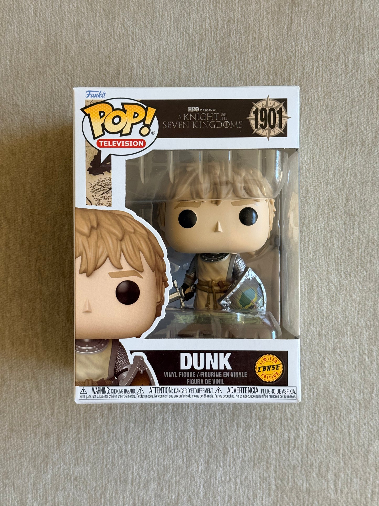 GAME OF THRONES: DUNK (CHASE) VINYL FIGURE #1901