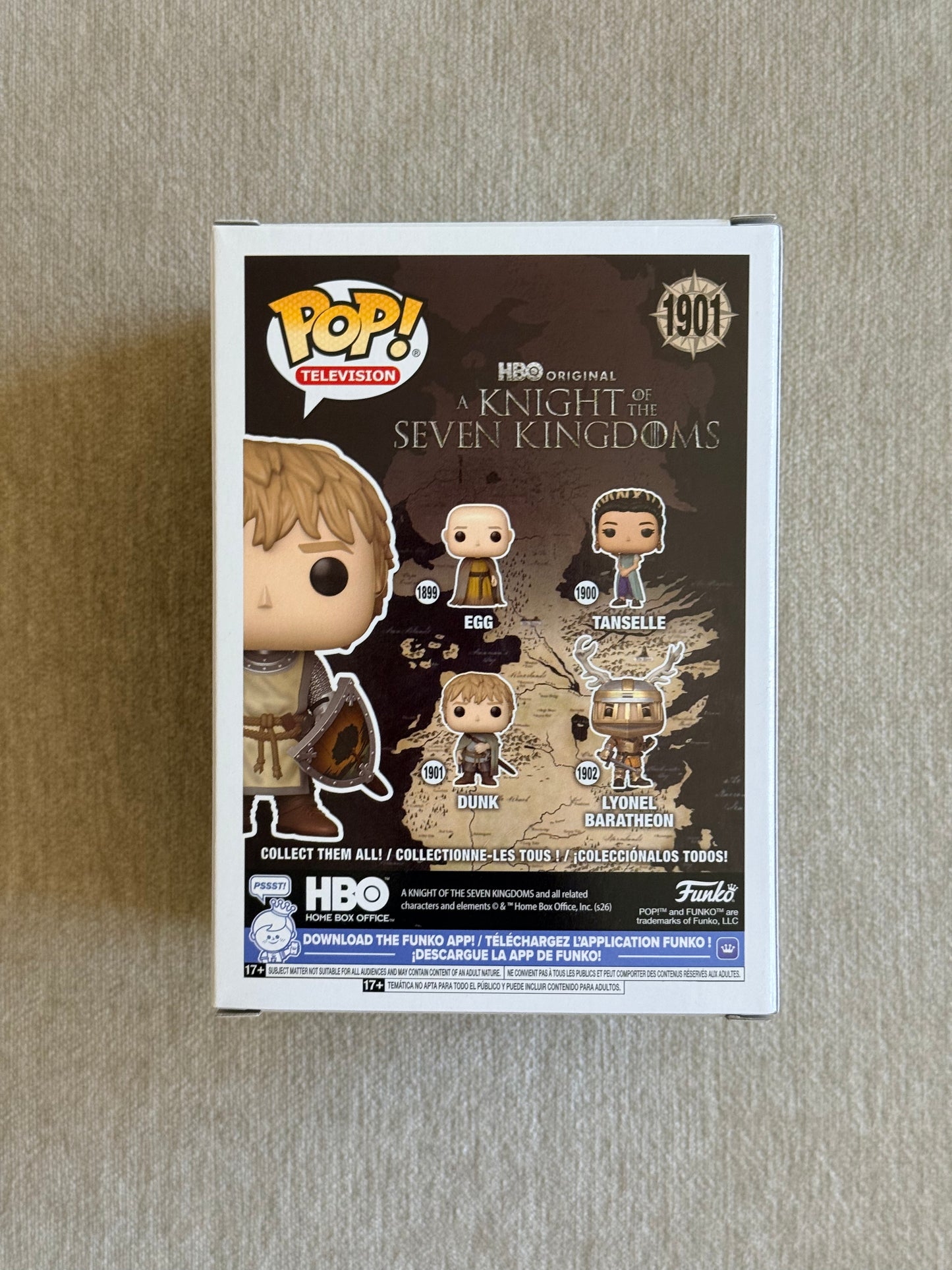 GAME OF THRONES: DUNK (CHASE) VINYL FIGURE #1901