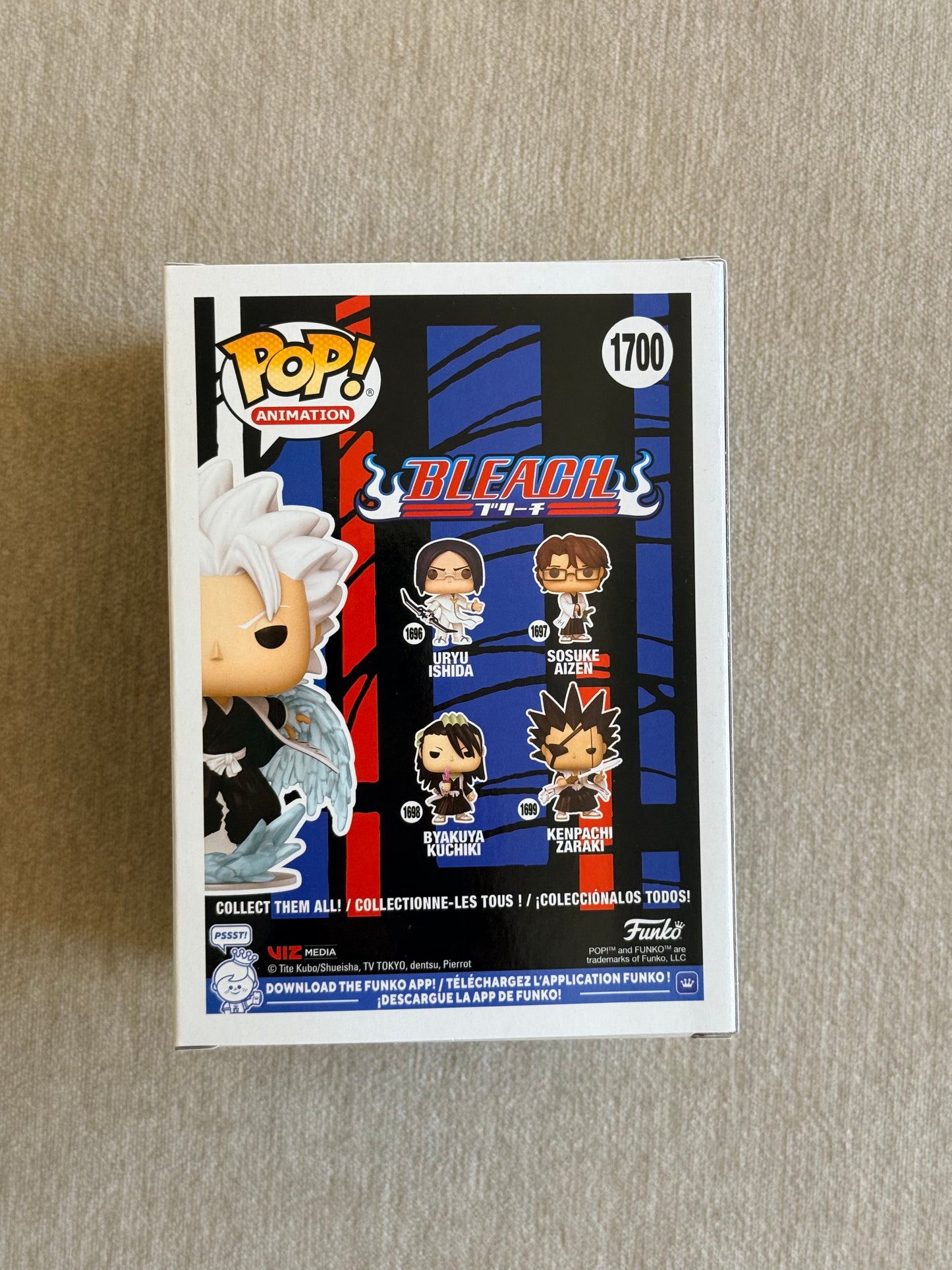 BLEACH: TOSHIRO HITSUGAYA WITH BANKAI (EXCLUSIVE) VINYL FIGURE #1700