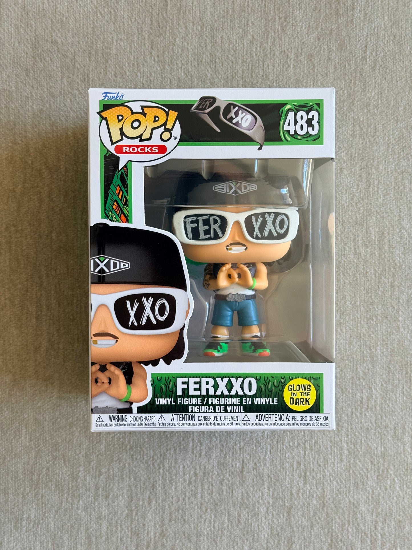 FERXXO: FERXXO (GLOW-IN-THE-DARK) VINYL FIGURE #483