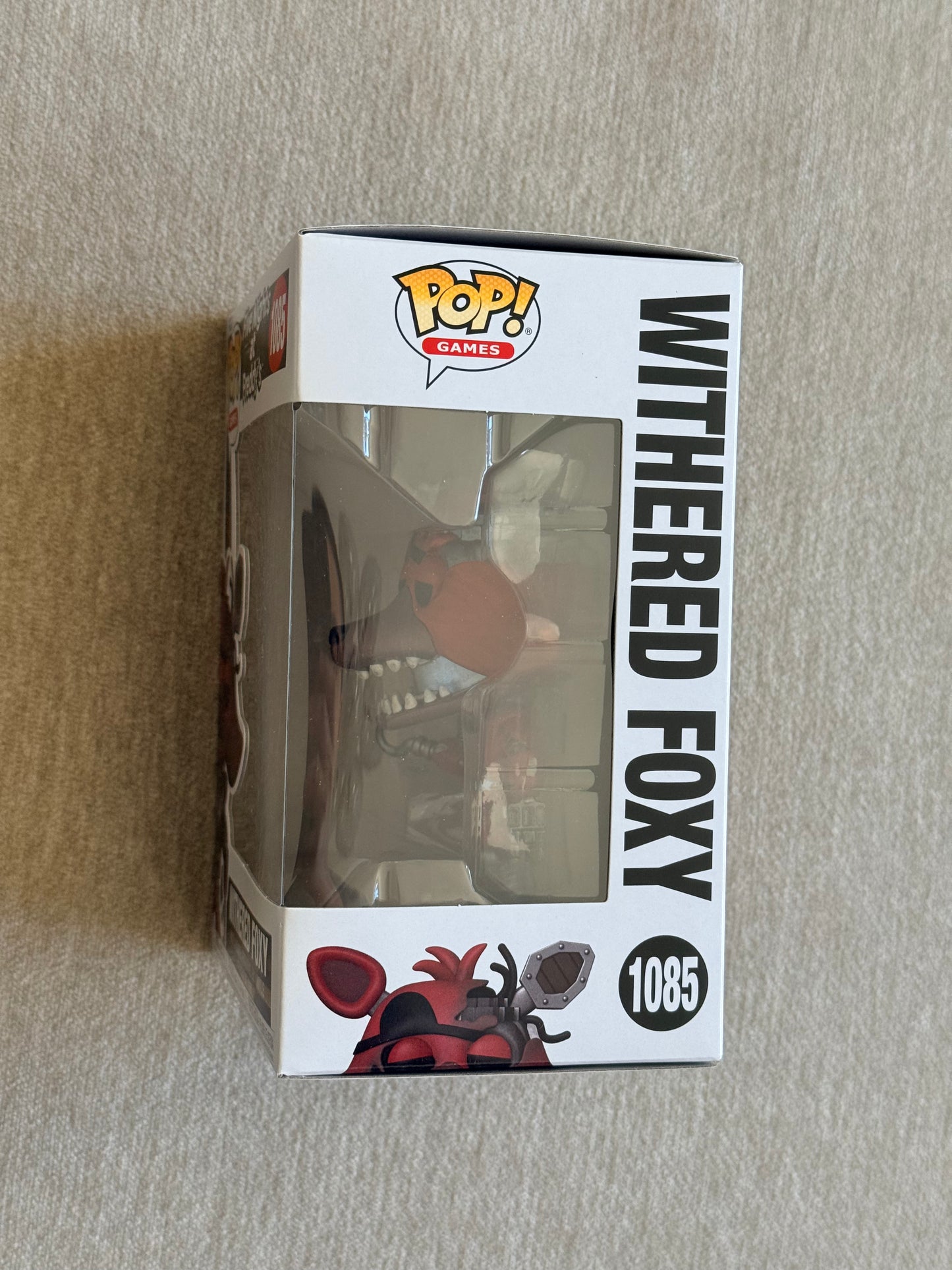 FIVE NIGHTS AT FREDDY'S: WITHERED FOXY VINYL FIGURE #1085