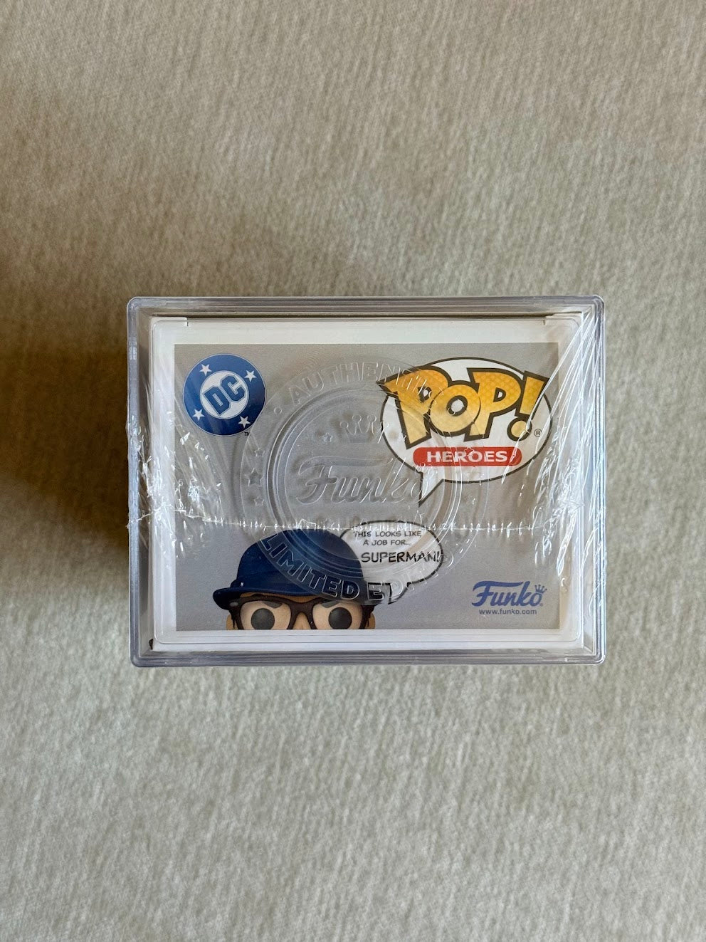 DC COMICS: SUPERMAN (THIS LOOKS LIKE A JOB FOR) ECCC (1,500 PCS LIMITED) VINYL FIGURE #613