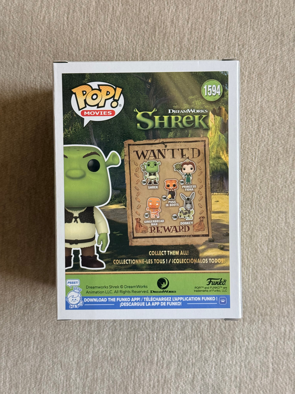 SHREK: SHREK WITH BALLOON VINYL FIGURE #1594