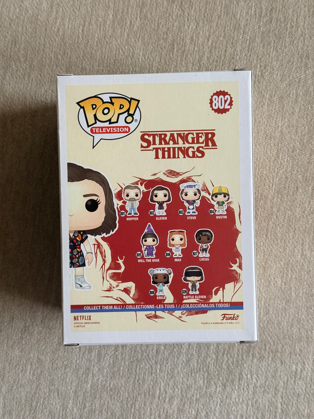 STRANGER THINGS: ELEVEN IN MALL OUTFIT VINYL FIGURE #802