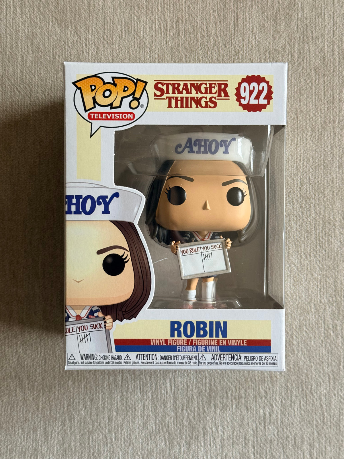 STRANGER THINGS: ROBIN VINYL FIGURE #922