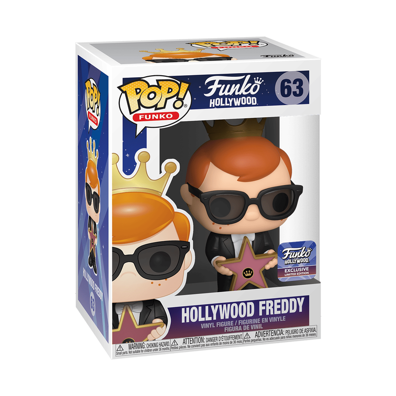 FUNKO: HOLLYWOOD FREDDY (EXCLUSIVE) VINYL FIGURE #63