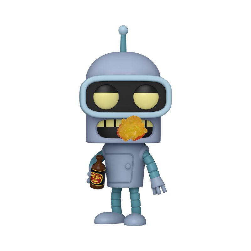 FUTURAMA: BENDER (GLOW-IN-THE-DARK) (CHASE) (EXCLUSIVE) VINYL FIGURE #1757