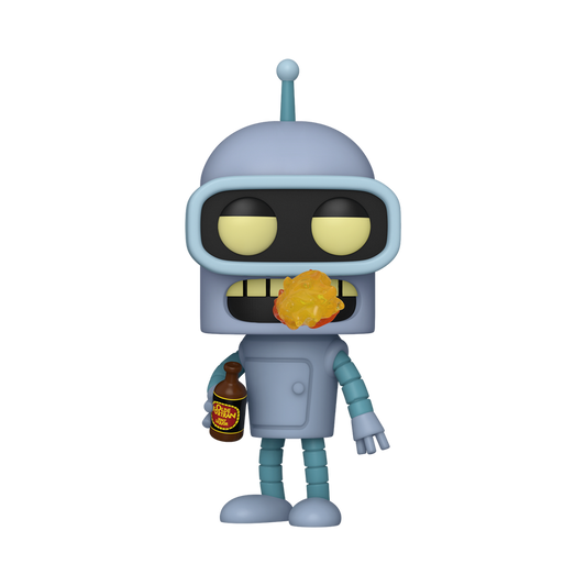 FUTURAMA: BENDER (GLOW-IN-THE-DARK) (CHASE) (EXCLUSIVE) VINYL FIGURE #1757
