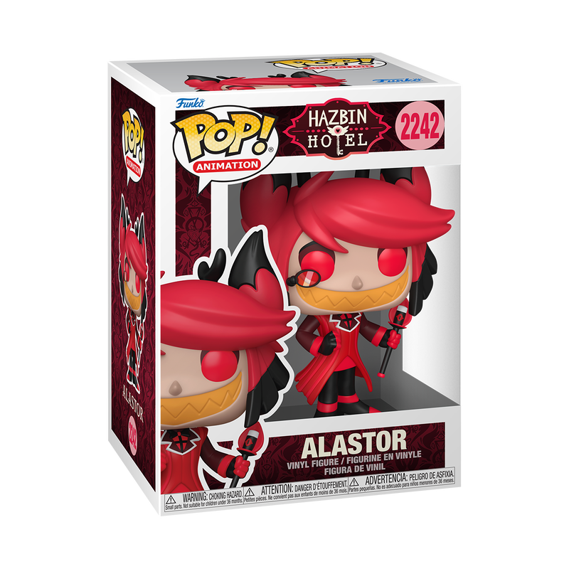 HAZBIN HOTEL: ALASTOR VINYL FIGURE #2242