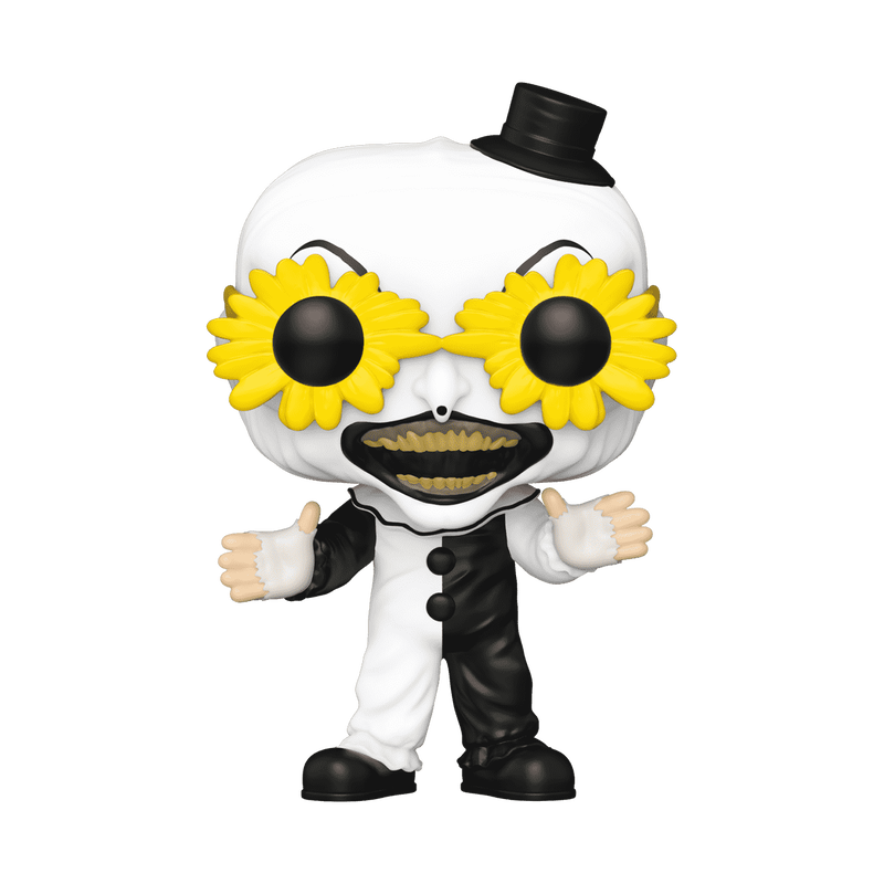 TERRIFIER: ART THE CLOWN WITH GLASSES (EXCLUSIVE) VINYL FIGURE #1593