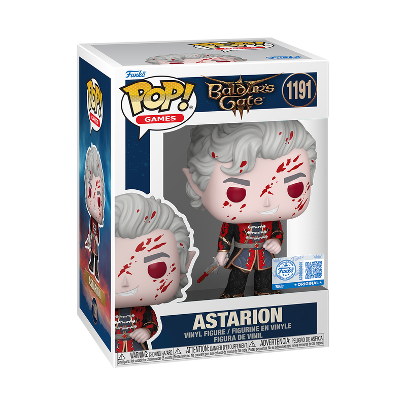 BALDUR'S GATE: ASTARION (BLOODY) (EXCLUSIVE) VINYL FIGURE #1191