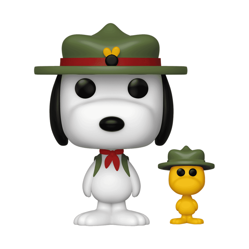 PEANUTS: BEAGLE SCOUT SNOOPY WITH WOODSTOCK (EXCLUSIVE) VINYL FIGURE #885