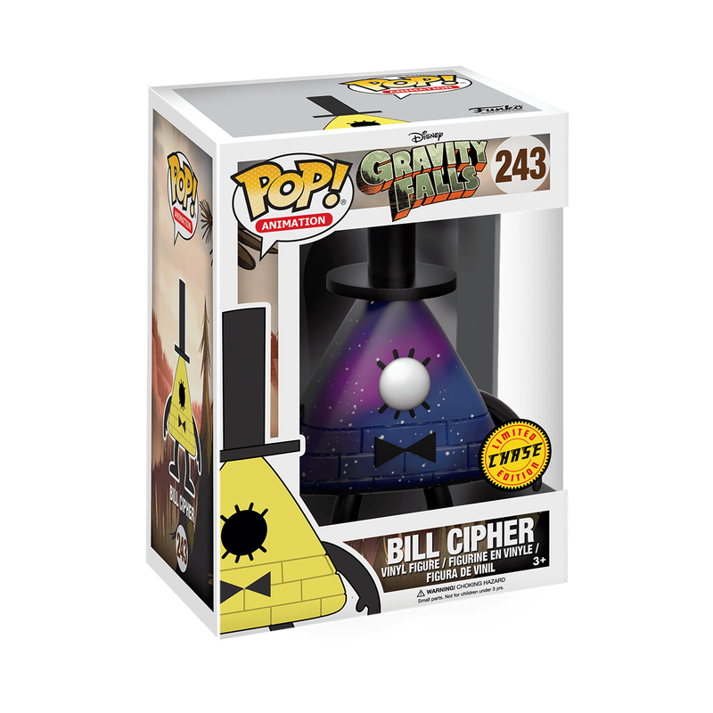 DISNEY: GRAVITY FALLS BILL CIPHER (CHASE) VINYL FIGURE #243