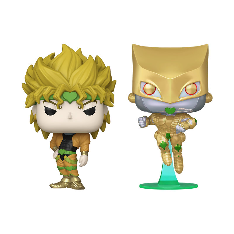 JOJO'S BIZARRE ADVENTURE: DIO & THE WORLD (EXCLUSIVE) VINYL FIGURE 2-PACK