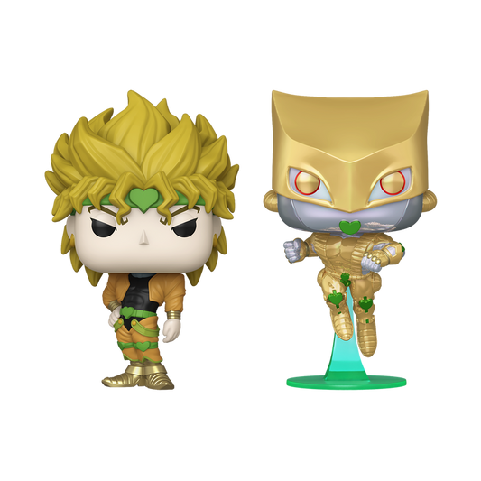 JOJO'S BIZARRE ADVENTURE: DIO & THE WORLD (EXCLUSIVE) VINYL FIGURE 2-PACK