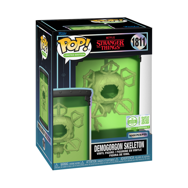 STRANGER THINGS: DEMOGORGON SKELETON (5,000 PCS LIMITED) VINYL FIGURE #1811
