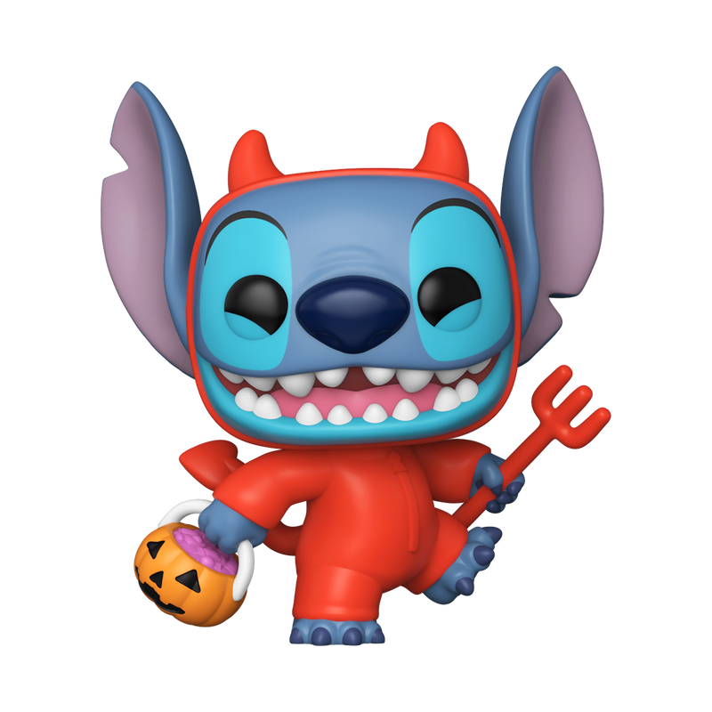 DISNEY: DEVILISH STITCH (EXCLUSIVE) VINYL FIGURE #1701