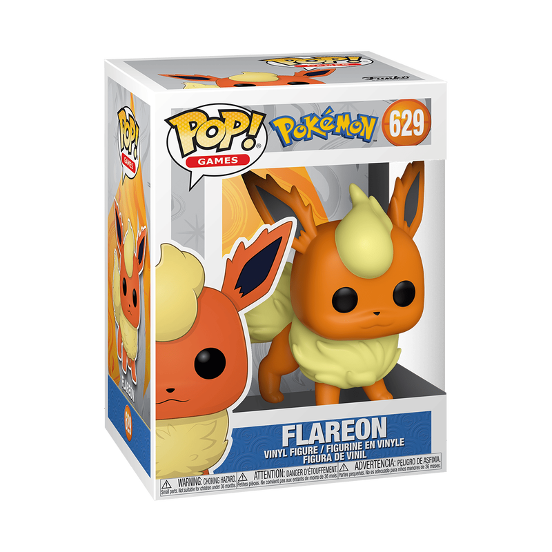 POKÉMON: FLAREON VINYL FIGURE #629