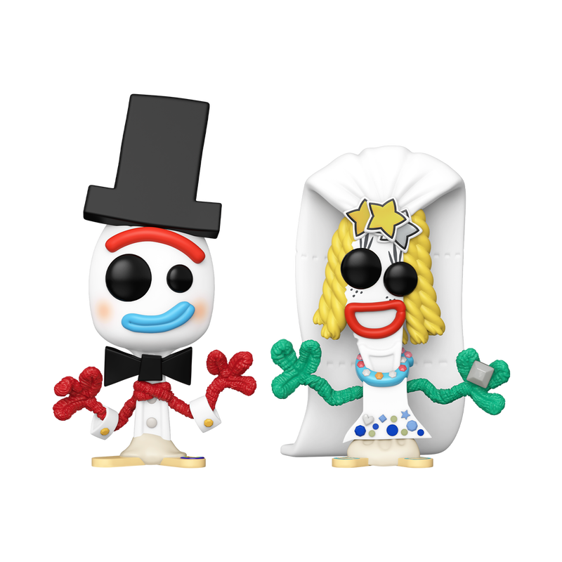TOY STORY: FORKY AND KAREN BEVERLY (3,500 PCS LIMITED) 2-PACK VINYL FIGURES WITH PROTECTOR