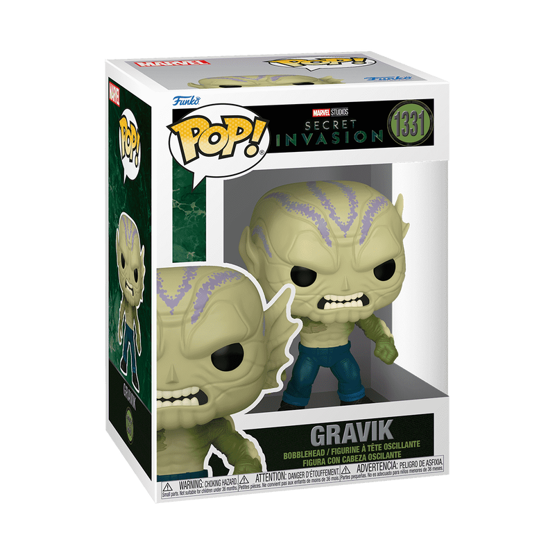 MARVEL'S SECRET INVASION: GRAVIK VINYL FIGURE #1331