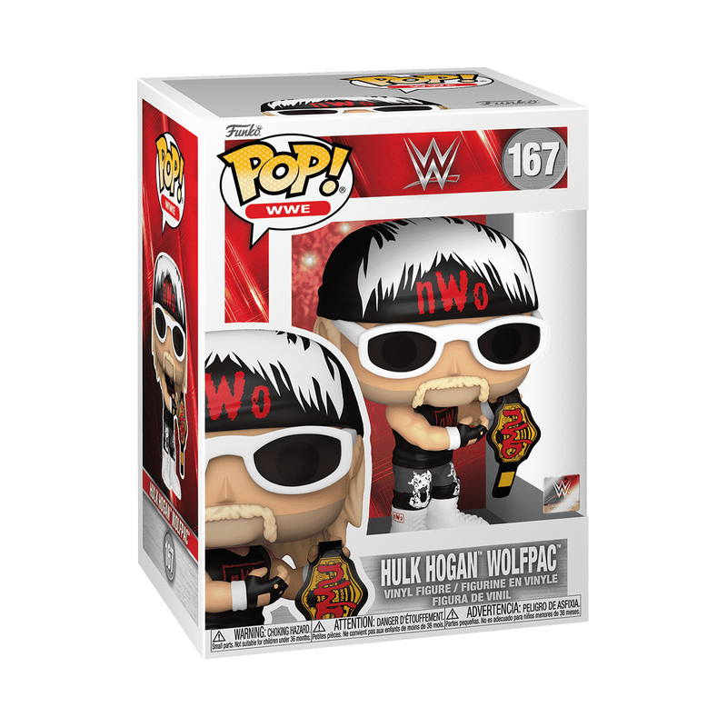 WWE: HULK HOGAN WOLFPAC VINYL FIGURE #167