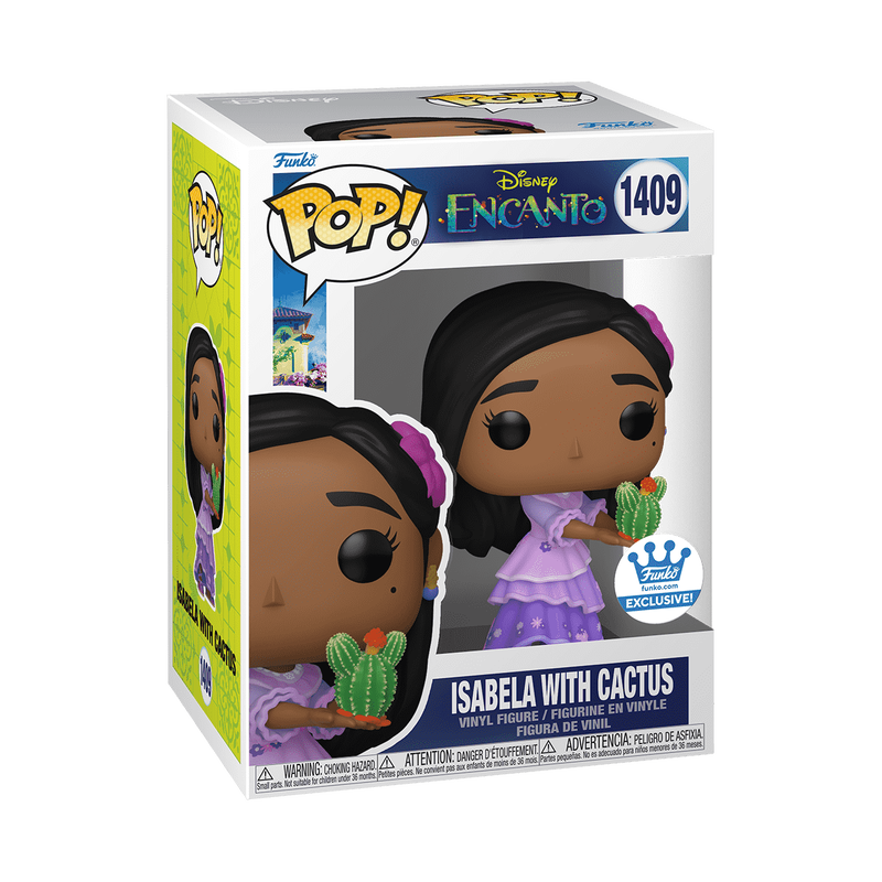 ENCANTO: ISABELA WITH CACTUS (EXCLUSIVE) VINYL FIGURE #1409