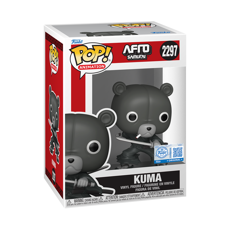 AFRO SAMURAI: KUMA (EXCLUSIVE) VINYL FIGURE #2297