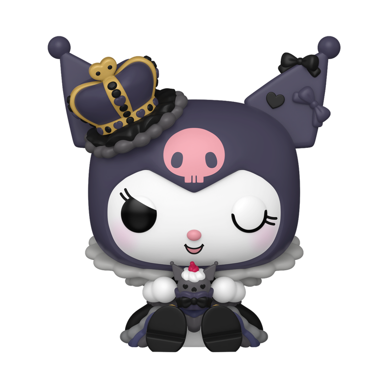 SANRIO KUROMI ROYAL OUTFIT 20TH ANNIVERSARY (CHASE) (EXCLUSIVE) VINYL FIGURE #110