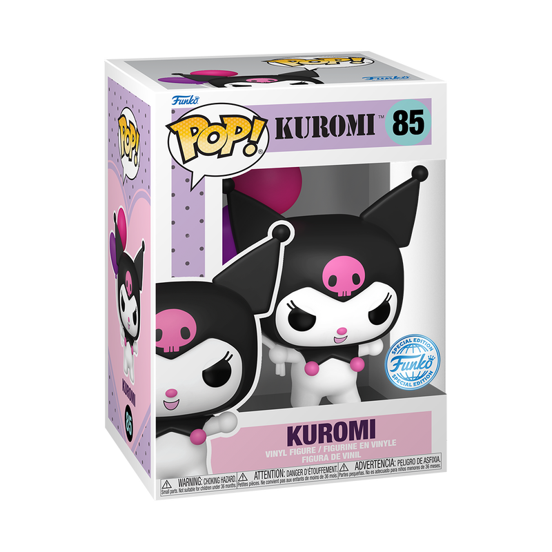 SANRIO: KUROMI WITH BALLOONS (EXCLUSIVE) VINYL FIGURE #85