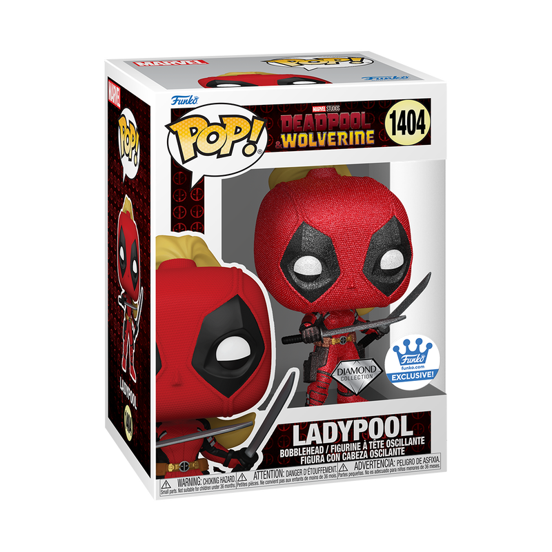 MARVEL: LADYPOOL (DIAMOND) (EXCLUSIVE) VINYL FIGURE #1404