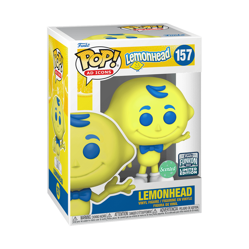 LEMONHEAD: LEMONHEAD (SCENTED) (2022 FUNKON LIMITED) VINYL FIGURE #157
