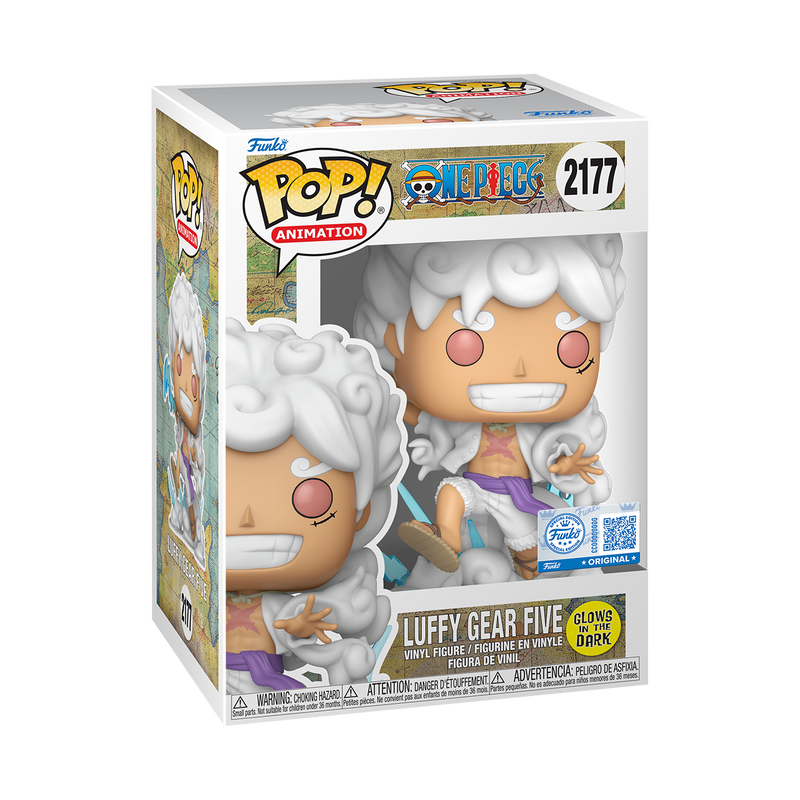ONE PIECE: LUFFY GEAR FIVE (GLOW-IN-THE-DARK) (EXCLUSIVE) VINYL FIGURE #2177