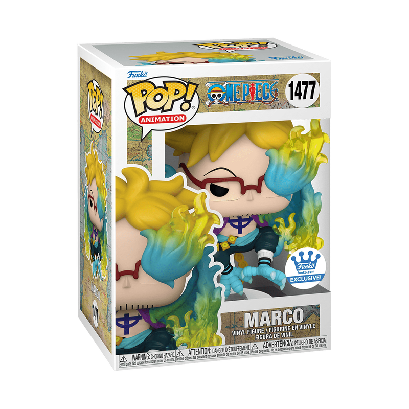 ONE PIECE: MARCO (EXCLUSIVE) VINYL FIGURE #1477