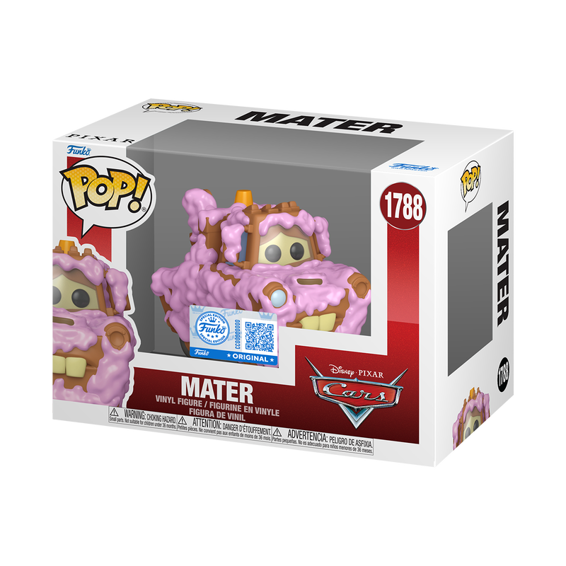 PIXAR CARS: MATER (BUBBLES) (EXCLUSIVE) VINYL FIGURE #1788
