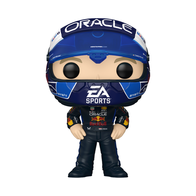 ORACLE RED BULL RACING: MAX VERSTAPPEN WITH USA HELMET (EXCLUSIVE) VINYL FIGURE #14