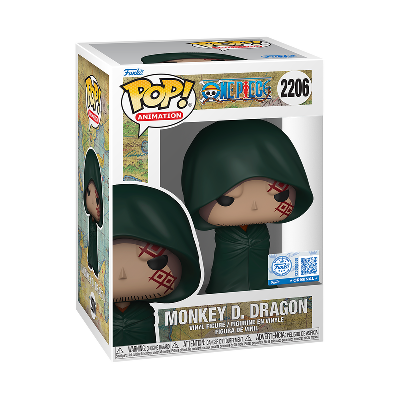 ONE PIECE: MONKEY D. DRAGON (EXCLUSIVE) VINYL FIGURE #2206