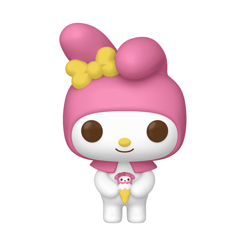 HELLO KITTY AND FRIENDS: MY MELODY WITH ICE CREAM (GLOW) (EXCLUSIVE) VINYL FIGURE #91