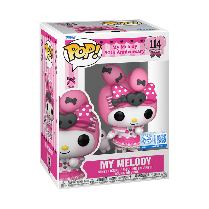 MY MELODY WITH PIPI 50TH ANNIVERSARY (EXCLUSIVE) VINYL FIGURE #114