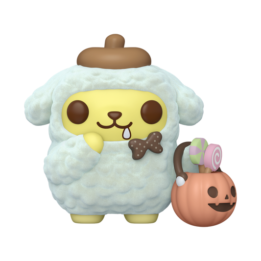 SANRIO: POMPOMPURIN (FLOCKED) (EXCLUSIVE) VINYL FIGURE #95
