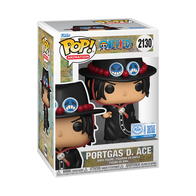 ONE PIECE: PORTGAS D. ACE (EXCLUSIVE) VINYL FIGURE #2130