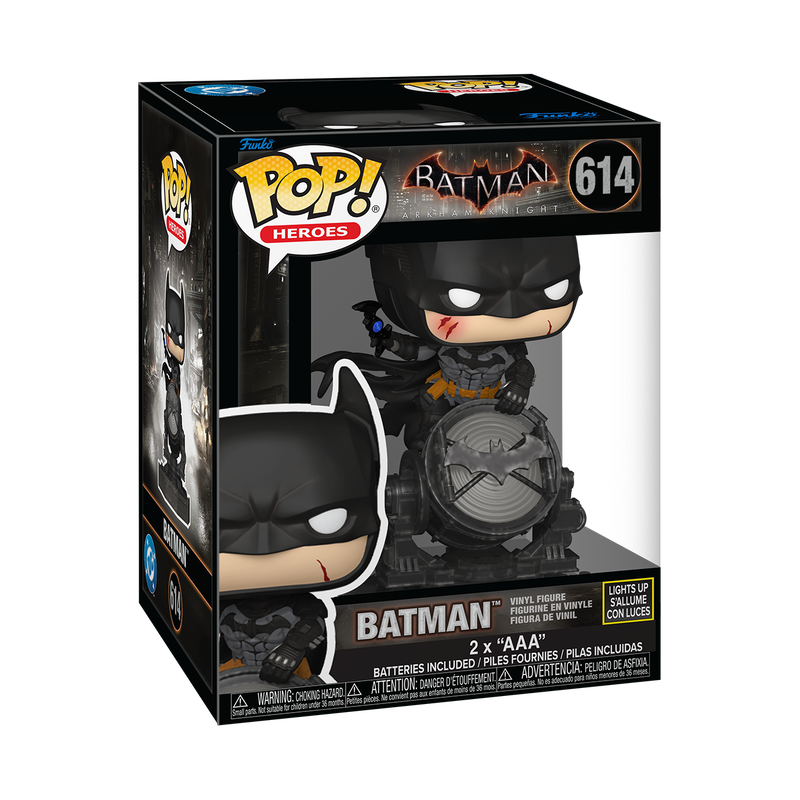 DC COMICS: PREMIUM LIGHT UP BATMAN VINYL FIGURE #614