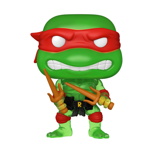 TEENAGE MUTANT NINJA TURTLES: RAPHAEL (TRANSLUCENT GREEN) (EXCLUSIVE) VINYL FIGURE #1703