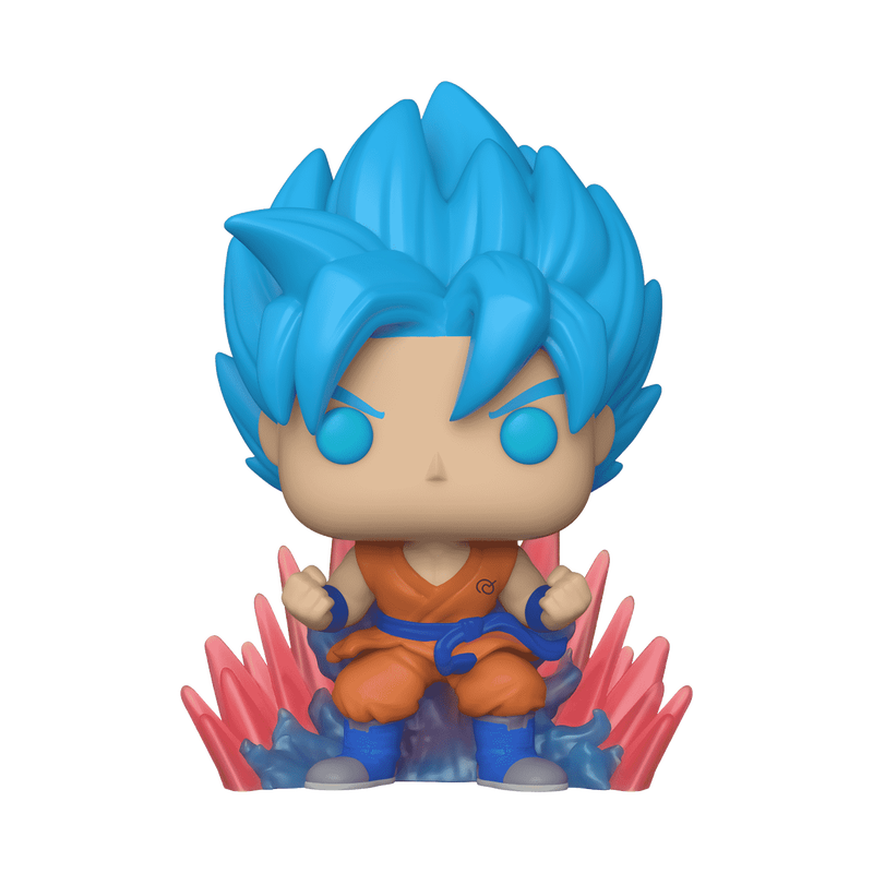 DRAGON BALL SUPER: SSGSS GOKU (KAIO-KEN) (GLOW) (EXCLUSIVE) VINYL FIGURE #1256