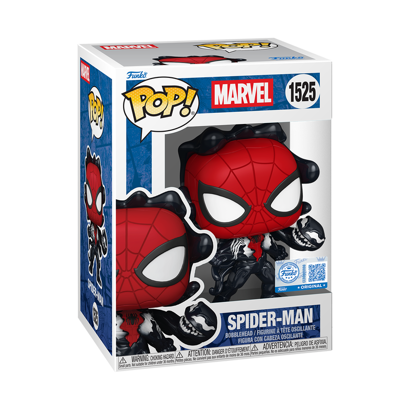 MARVEL: SPIDER-MAN (SYMBIOTE BONDING) (EXCLUSIVE) VINYL FIGURE #1525